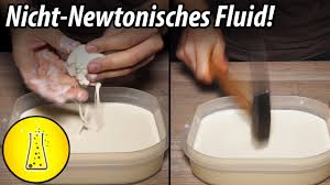 Eine kleine portion schleim ist aus wenigen zutaten schnell selbst hergestellt. Oobleck Vs Faustschlag Nicht Newtonisches Fluid Youtube