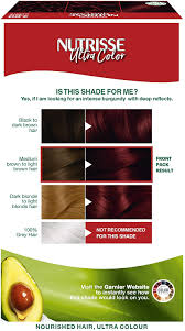 B1 g1 at 20% off garnier olia oil permanent hair color/dye 6.65 light garnet red. Hair Dye Garnier Nutrisse Ultra 2 6 Dark Cherry Red Permanent Hair C Myskincaremall