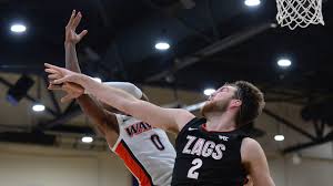 Discover drew timme's biography, age, height, physical stats, dating/affairs, family and career updates. Gonzaga S Drew Timme With The Block On One End Flush On The Other Stadium
