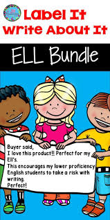 This Esl Newcomer Labeling And Writing Activity Bundle Is Great For Kindergartners First Graders And Al Ell Activities Teaching Fun English Language Learners