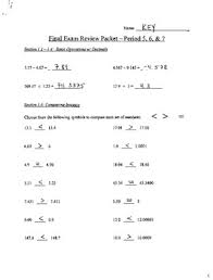 Final Exam Review Packet 7th Grade Math Answer Key By Laurence Shauby Math Answers 7th Grade Math Exam Review