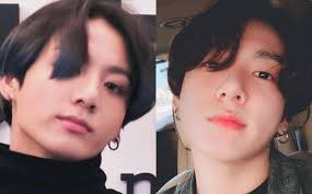 when jungkook's hair falling over his eyes, this prettiest concept 😍  ~KookieWifeu💜