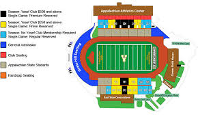 Kidd Brewer Stadium Diagram Appalachian State University