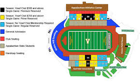 kidd brewer stadium diagram appalachian state university