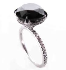 Carrie Bradshaw Black Diamond Engagement Ring Diamond Engagement Rings Black Diamond Ring Engagement Diamond Engagement Ring Simple