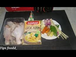 1 kg ayam / 1 ekor ayam 100 ml santan kara bumbu opor ayam instan. Indofood Bumbu Opor Ayam Youtube