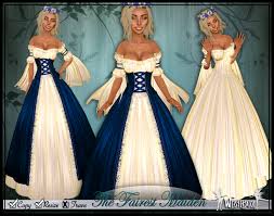 Check spelling or type a new query. Second Life Marketplace Wishbox The Fairest Maiden Ii Blue Renaissance Role Play Princess Gown Dress Medieval Fantasy
