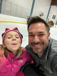 Skating after having a baby is humbling