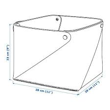 Pudda Basket Width 28 Cm Ikea Felted Basket Printable Gift Bags Leather Bag Tutorial