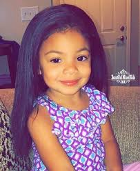 The Cute Girl With Straight Hair Do You Like Rabake Human Hair Supply Virgin Hair Bundles Remy Hair Bundles Mixed Kids Beautiful Black Babies Mexican Babies