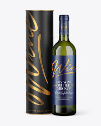 Download Download Psd Mockup 0 75 L 0 75l 750ml Alcohol Tube Antique Bottle Bottle Mockup Brown Glass PSD Mockup Templates