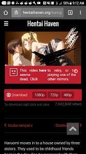 Hentai Haven: seems playing one of the dead. Click other mirrors. :  r/CrappyDesign