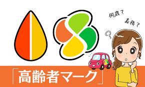 高齢者マーク もみじマークは何歳から 表示義務や罰則は くるまand