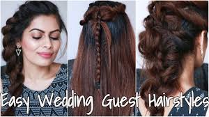 51 wedding hairstyles for long hair that aren't just loose waves. Easy Beautiful Indian Wedding Guest Hairstyles à¤¶ à¤¦ à¤¯ à¤® à¤¸ à¤¨ à¤¦à¤° à¤¬ à¤² à¤• à¤¸ à¤¬à¤¨ à¤ Roman Braids Youtube
