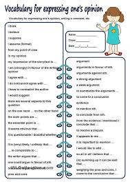 Forum Learn English Fluent Landvocabulary For Expressing One S Opinion Learn English Teaching English English Words