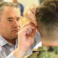 U.S. Airforce Senior Airman Lillian Cochran, a medical