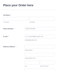 Airslate.com has been visited by 10k+ users in the past month Custom Simple Order Form Template Jotform