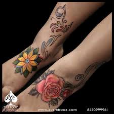 But some people choose to get a tattoo for an entirely different reason, such as to cover up a scar for example. Rose Flower Leg Coverup Tattoo Ace Tattooz