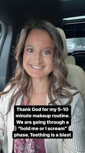 Quick and easy makeup routine for busy moms