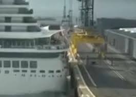 Video zeigt dramatische Szenen: Schwere Sturmböen setzen Kreuzfahrtschiffen zu – dann kommt es fast zur Kollision — Saarbrücker Zeitung