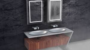 Warm wall mounted led bathroom mirror, for hotel, size: Icon 18 X 30 Led Bathroom Mirror W Dimmer Defogger Lighted Vanity Mirror Krugg Reflections Usa