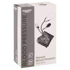 Equate Manual Upper Arm Blood Pressure Monitor Walmart Com Walmart Com