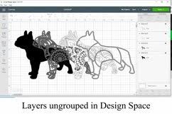 Download Boston Terrier Layered Mandala Svg 4 Layers Dog Breed Svg 828477 Paper Cutting Design Bundles