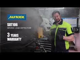 If the leak will pollute the atmosphere and even cause the vehicle to spontaneous combustion. Autool Sdt106 None Of The Leak Points In Automobile Pipe Can Be Hidden From Our Smoke Leak Detector Youtube