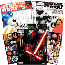 Print star wars coloring pages for kids + read amazing facts about the whole series. Star Wars Coloring Book Set With Stickers And Posters Over 100 Pages 3 Posters 80 Stickers Walmart Com Walmart Com