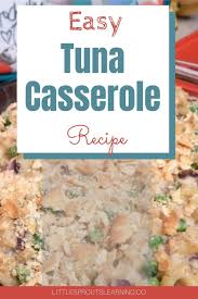Toss with the panko and remaining parsley. Easy Tuna Casserole Recipe