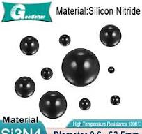 Silicon Nitride Ball Si3N4 0.6mm - 63.5mm Diameter Polish Ceramic Balls Grade 5