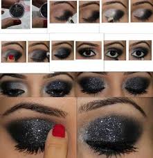 black eye makeup tutorials