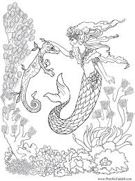 Realistic beautiful mermaid coloring pages barbie mermaid drawing. Realistic Mermaid Coloring Pages For Kids Drawing With Crayons