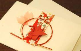 和風ウエディングアイテム 商品紹介 お正月 飾り カード 手作り 名刺 デザイン