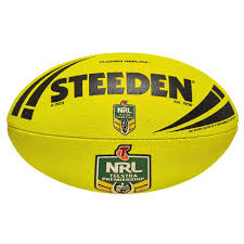 1280x720 px download gif earth to, or share you can share gif nrl, taking, ball, in twitter, facebook or instagram. Steeden Nrl Fluoro Replica Rugby League Ball Yellow 11in Rebel Sport