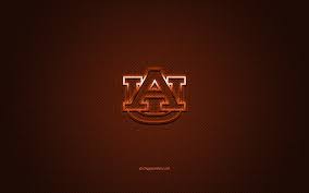Auburn tigers wallpaper cell phone. Auburn Tigers Logo American Football Club Ncaa Orange Logo Orange Carbon Fiber Background Hd Wallpaper Peakpx