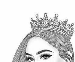 Black And White Crown Wallpaper Image Discovered By Gothgirl Find Images And Videos About Tumblr Black And White On We Heart It The Ap Queen Drawing Queen Wallpaper Crown Queens Wallpaper