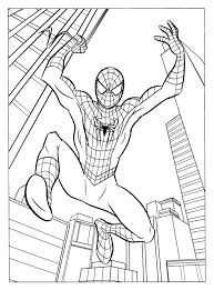 Friendly neighborhood spiderman coloring page. Free Printable Spiderman Coloring Pages For Kids Avengers Coloring Pages Superhero Coloring Superhero Coloring Pages