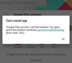 Learn everything you need here! Fix How To Fix Google Play Services Can T Be Installed Error Code 501 Xda Forums