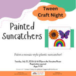 Tween Craft: Painted Suncatchers