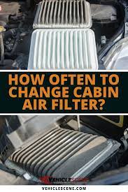 How Often You Need To Change Your Cars Cabin Air Filter This Is One Of The Most Important Must Have Ca Cabin Air Filter Air Filter Must Have Car Accessories