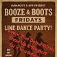 Booze & Boots Fridays - Line Dance Party! event image
