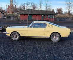 Image result for Phoenician Yellow 1965 Mustang