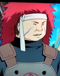 I always thought Choji's dad's hair was red but while watching, I just  noticed this brown hair peeking out. Is it a hat or does he dye it or  what?? : r/Naruto