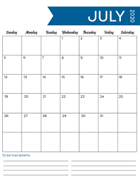 Blank Calendar For July 2020 In 2020 Calendar Template 2020 Calendar Template Calendar