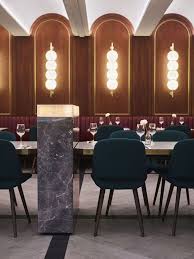 M G Cafe And Bar The Star Designed By Luchetti Krelle Restaurant Interior Design Modern Interior Design Bar Interior Design