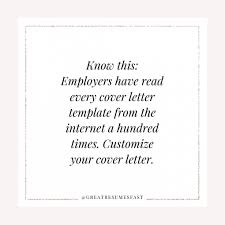 The cover letter is an opportunity for you to tell the recruiters why you're the perfect person for the job we spoke to padalino for tips on how to write a cover letter that will get you noticed and into the interview. 1 Cover Letter Secret That Will Guarantee You Interviews