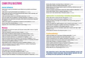 Psych Support Psychology Aqa Exam Questions Great For Revision Psychology Studies Gcse Psychology Psychology Notes