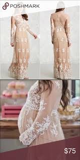 Forever 21 Embroidered Lace Maxi Dress Dresses Lace Maxi Dress Lace Maxi