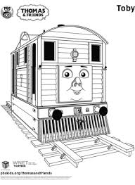 Toby From Thomas Friends Coloring Page Thomas And Friends Coloring Pages Coloring Pages For Kids